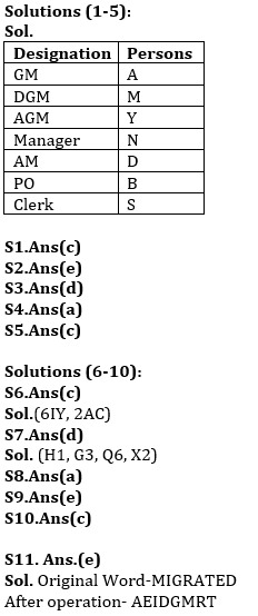 Reasoning Ability Quiz For ESIC- UDC, Steno, MTS Prelims 2022- 12th March_3.1