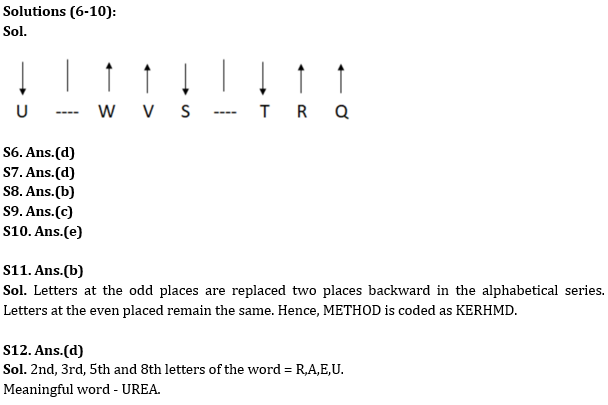 Reasoning Ability Quiz For SIDBI GRADE A 2022- 16th March_5.1