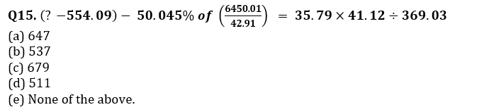 Quantitative Aptitude Quiz For SIDBI Grade A Prelims 2022- 17th March_10.1