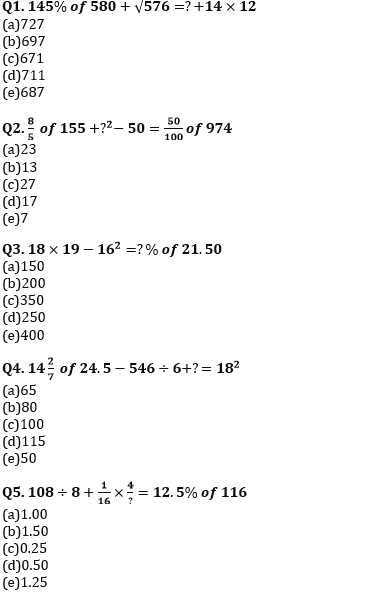 Quantitative Aptitude Quiz For RBI Grade B/ ECGC PO/ SIDBI Grade A Prelims 2022- 28th March_3.1