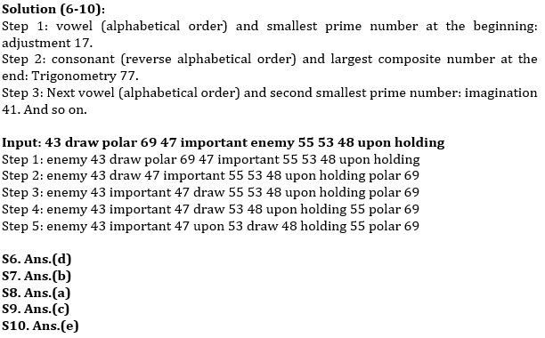 Reasoning Ability Quiz For RBI Grade B/ ECGC PO Pre 2022- 6th April_4.1