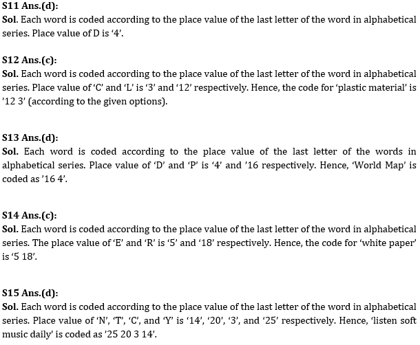 Reasoning Ability Quiz For RBI Assistant/ ESIC UDC Mains 2022- 15th April_5.1