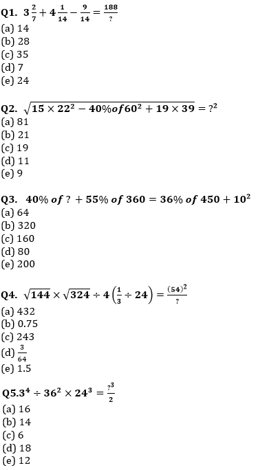 Quantitative Aptitude Quiz For RBI Assistant/ ESIC UDC Mains 2022- 24th April |_3.1