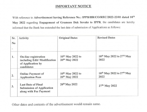 IPPB GDS Recruitment 2022 Apply Online Extended For 650 Executive Posts |_3.1