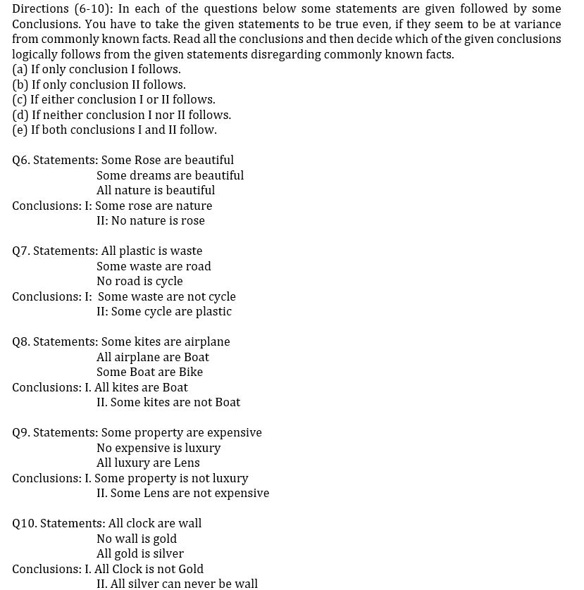 Reasoning Ability Quiz For FCI Phase I 2022- 11th September |_3.1