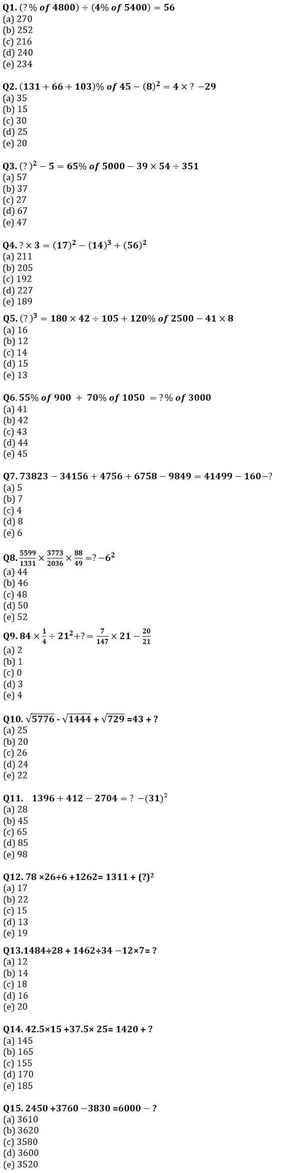 Quantitative Aptitude Quiz For SIDBI Grade A Prelims 2022- 27th December |_3.1