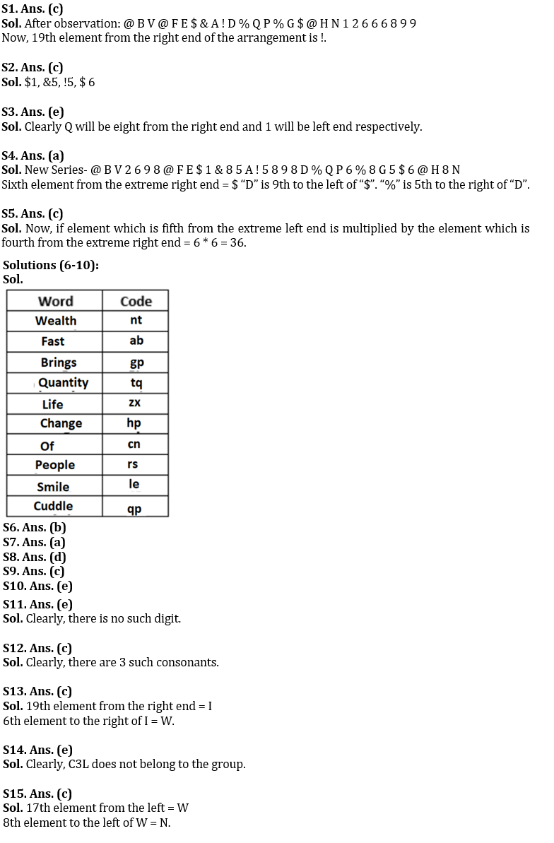 Reasoning Ability Quiz For Bank Foundation 2023 5th January |_3.1