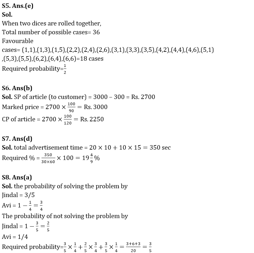 Quantitative Aptitude Quiz For SIDBI Grade A Prelims 2023- 5th January_8.1