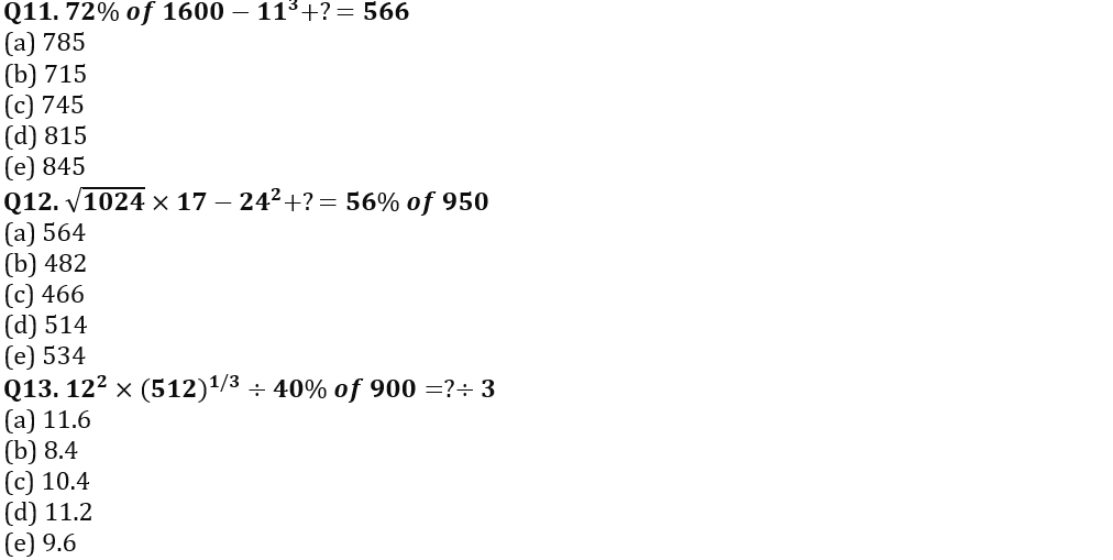 Quantitative Aptitude Quiz For SIDBI Grade A Prelims 2023- 26th January_5.1