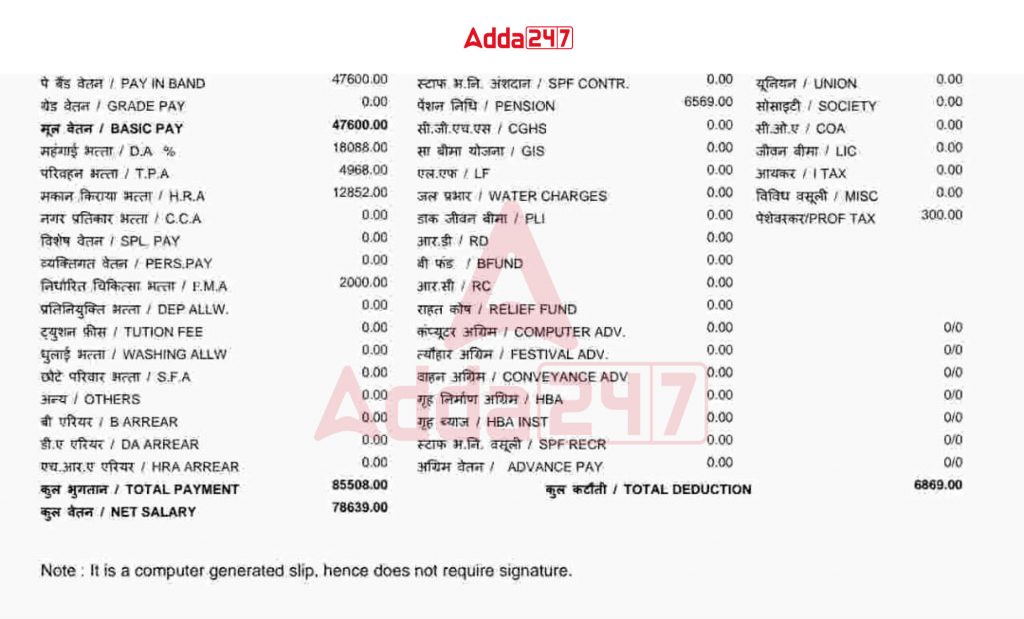 UPSC EPFO Salary 2023 Salary, Perks and Salary Structure_3.1