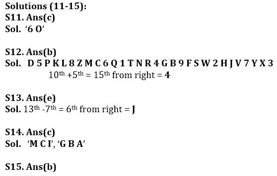 Reasoning Ability Quiz For IDBI AM/ Bank of India PO 2023 -16th March |_9.1