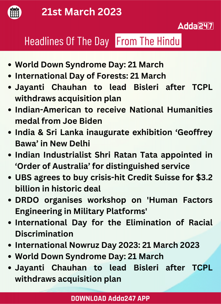 Daily Current Affairs 21st March 2023_14.1