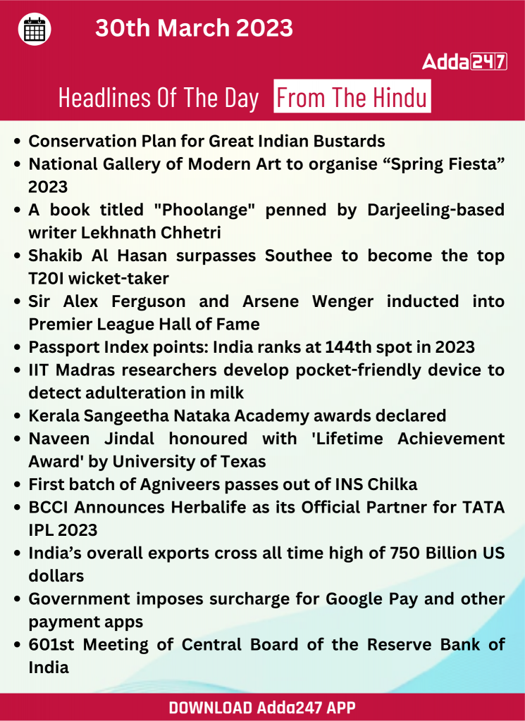 Daily Current Affairs 30th March 2023_20.1