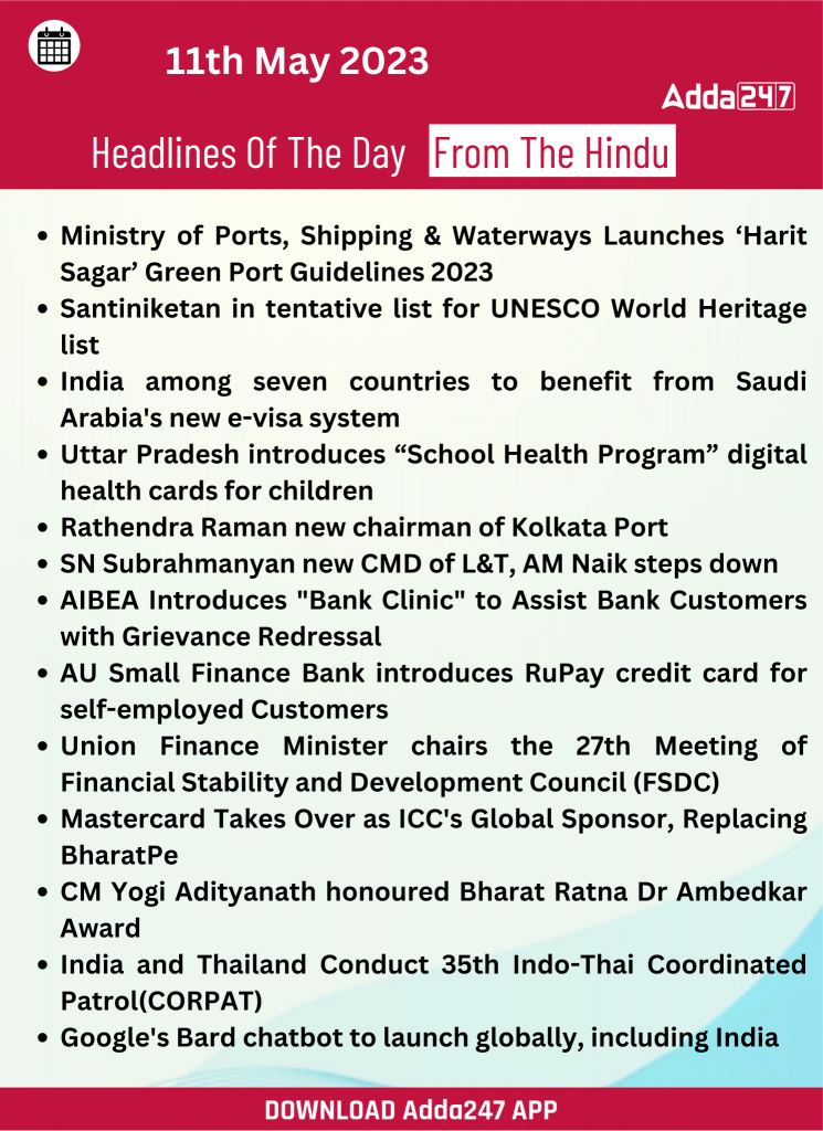 Daily Current Affairs 11th May 2023_20.1