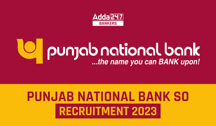 PNB SO Recruitment 2023