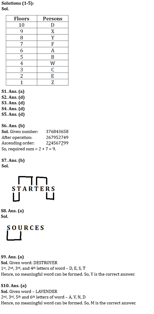 Reasoning Quiz For IBPS Clerk Prelims 2023 -19th July_3.1