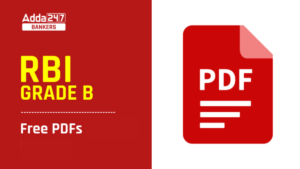 RBI Grade B Free PDFs