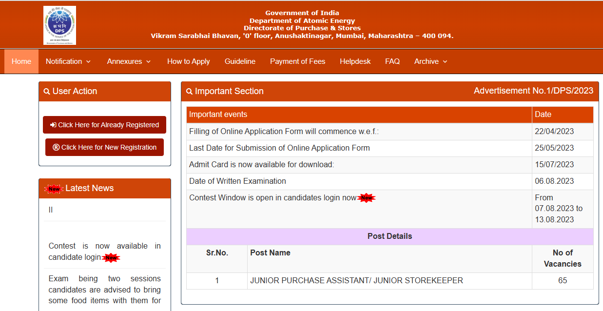 DPS DAE Answer Key 2023 Out, Objection Link Active_3.1