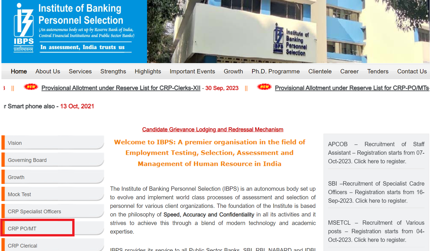 IBPS PO Mains Admit Card 2023 Out, Call Letter Download Link_4.1