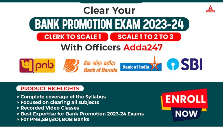 Bank Promotion Exam - Clerk to Scale 1 Hinglish Live Classes