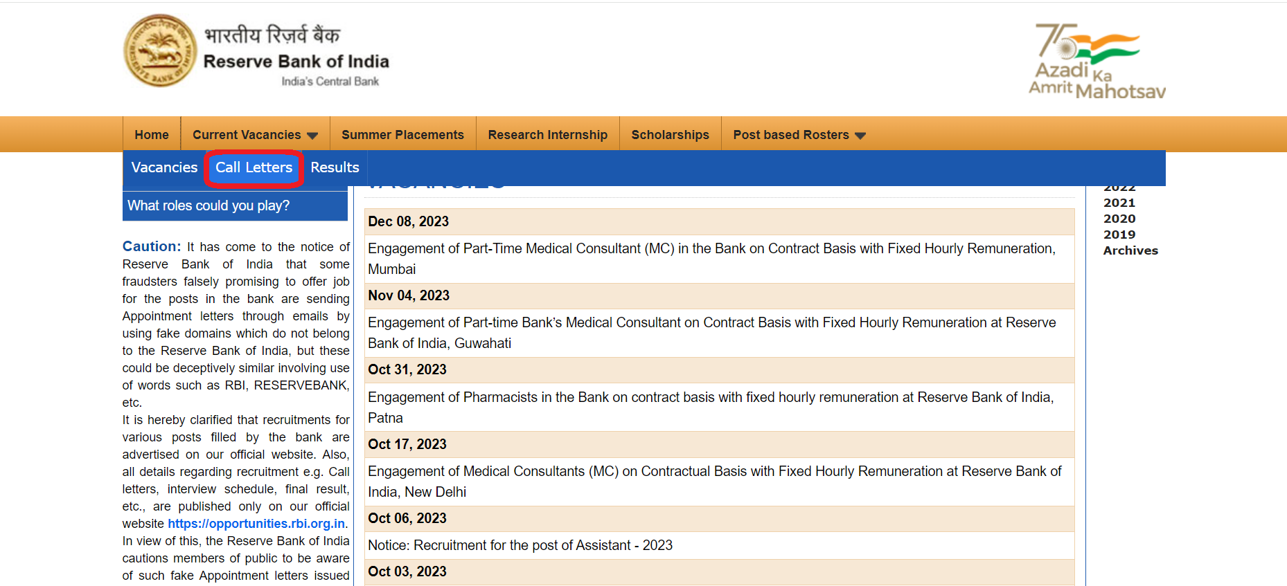 RBI Assistant Mains Admit Card 2023 Out, Phase 2 Call Letter_4.1