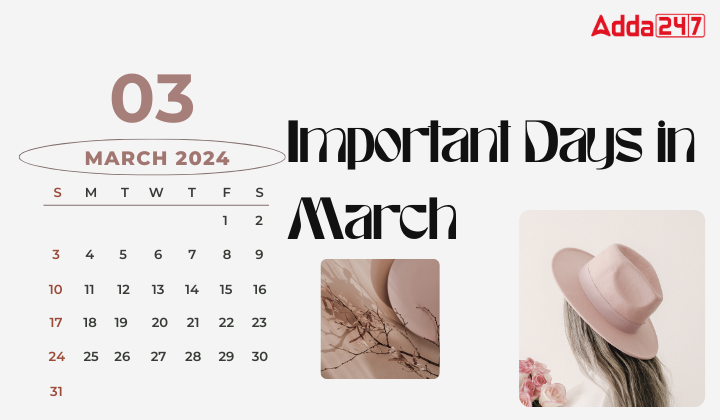 Important Days in March 2024