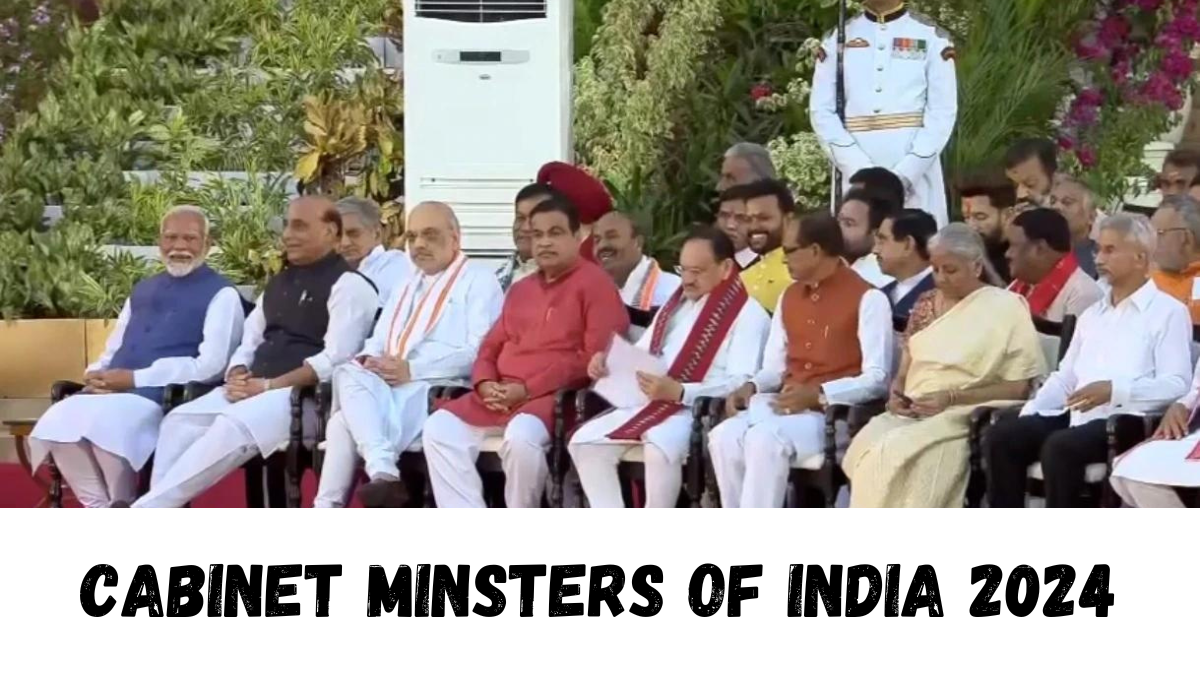 Cabinet Ministers of India 2024 in PM Modi 3.0, Check Complete List