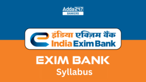 Exim Bank Syllabus