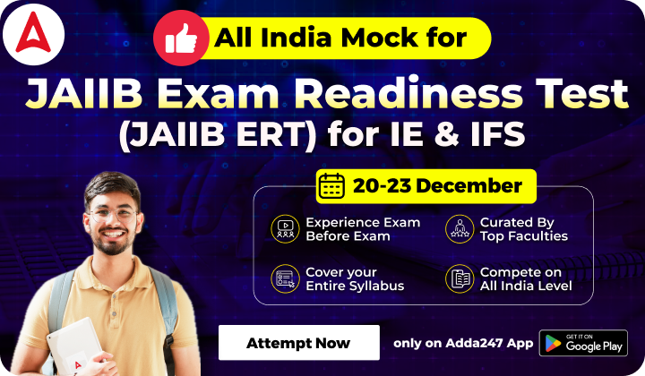 JAIIB IE & IFS 2024 Exam Readiness Test