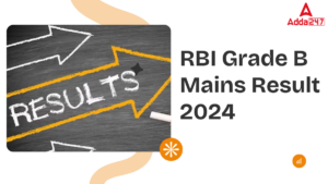 RBI Grade B Mains Result 2024