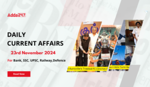 25th November 2024 Current Affairs (Daily GK Update)