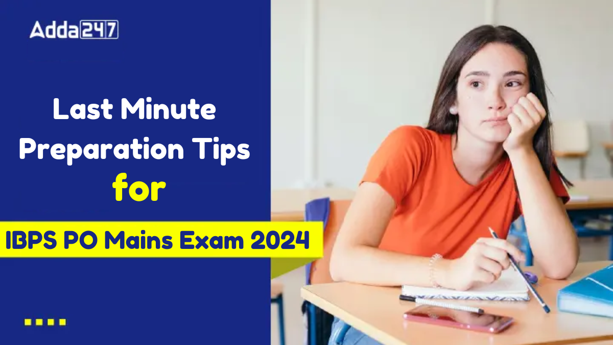 Last Minute Preparation Tips