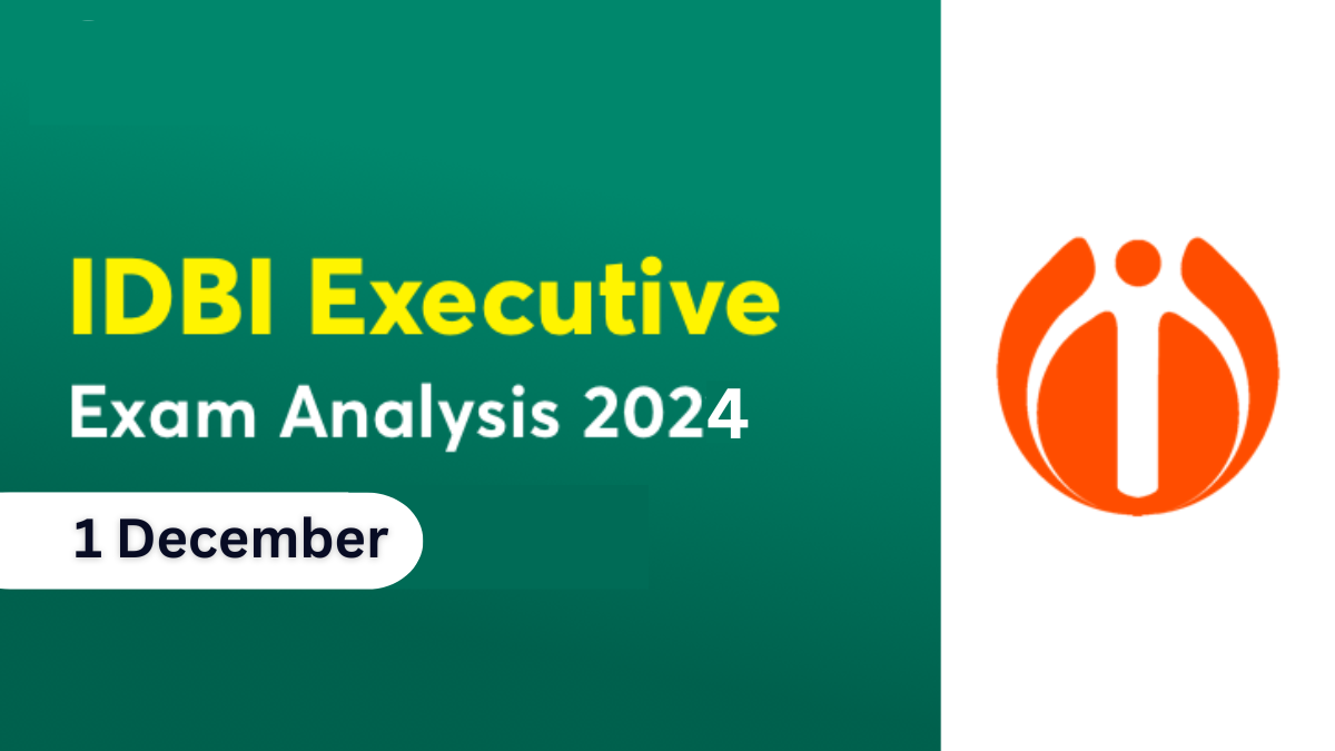 IDBI Executive Exam Analysis 2024