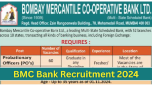 BMC Bank Recruitment 2024