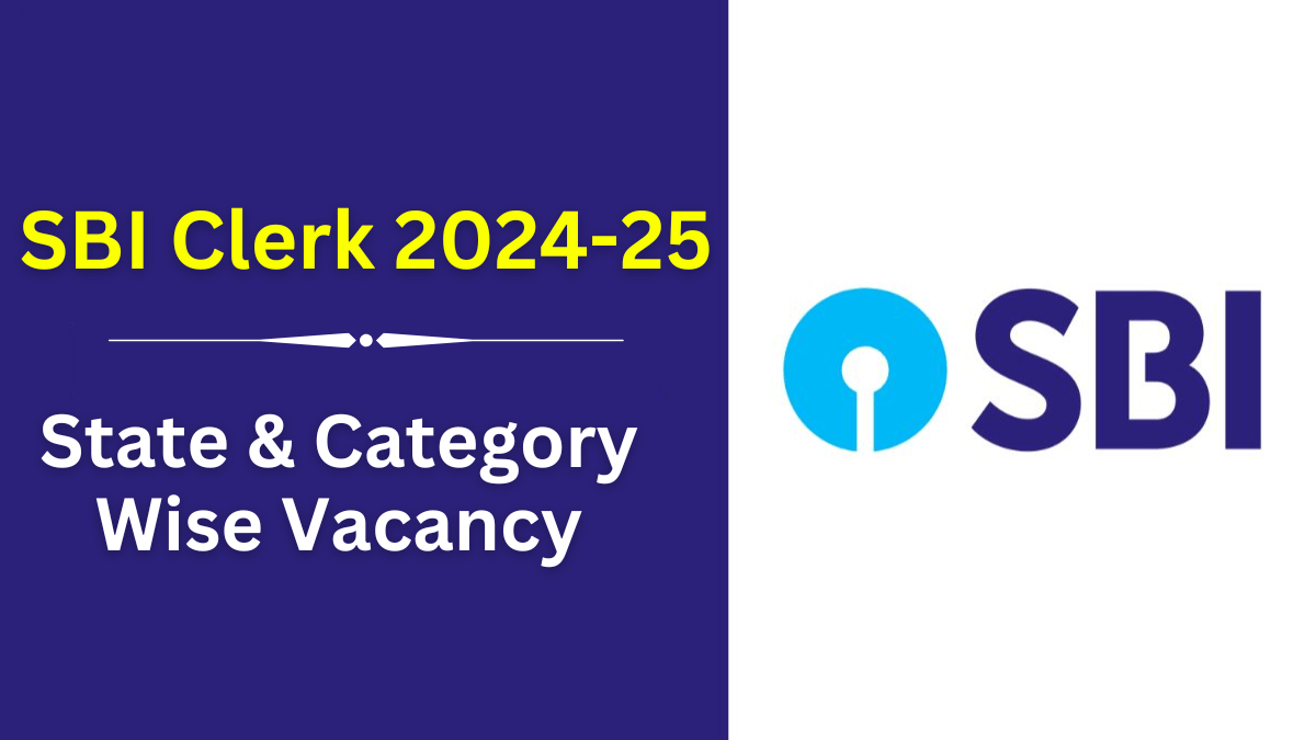 SBI Clerk Vacancy 2024