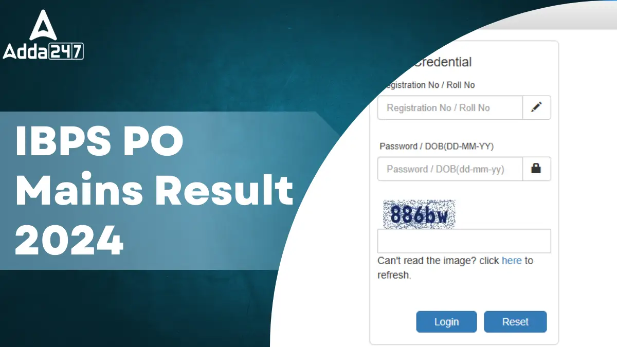 IBPS PO Mains Result 2024