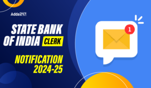 SBI Clerk Notification 2025