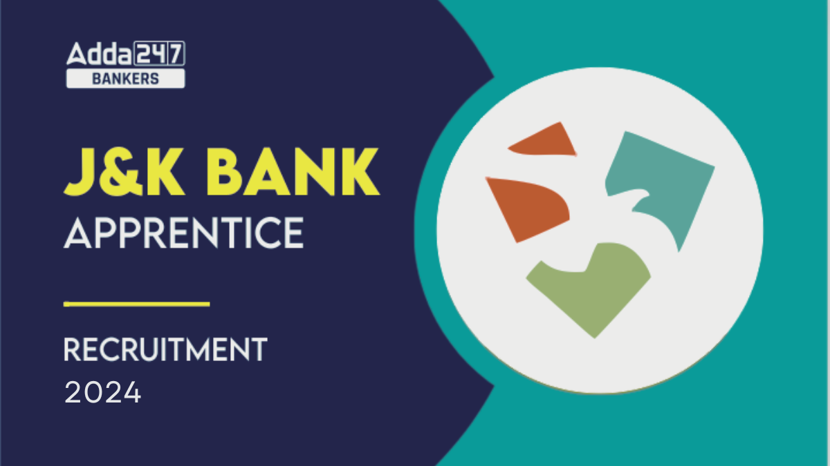 JK bank Apprentice Recruitment 2024