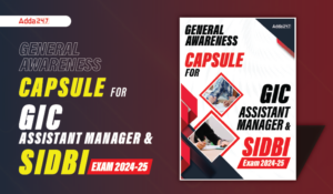 GA Capsule for GIC Assistant Manager 2025