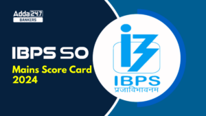 IBPS SO Mains Score Card 2025