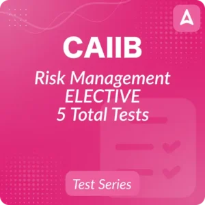 CAIIB Risk Management