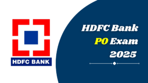 HDFC Bank PO Recruitment 2025