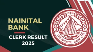 Nainital Bank Clerk Result 2025