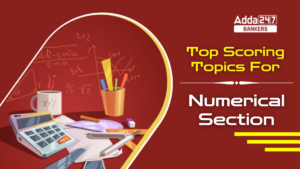 Top Scoring Topics for the Numerical Section