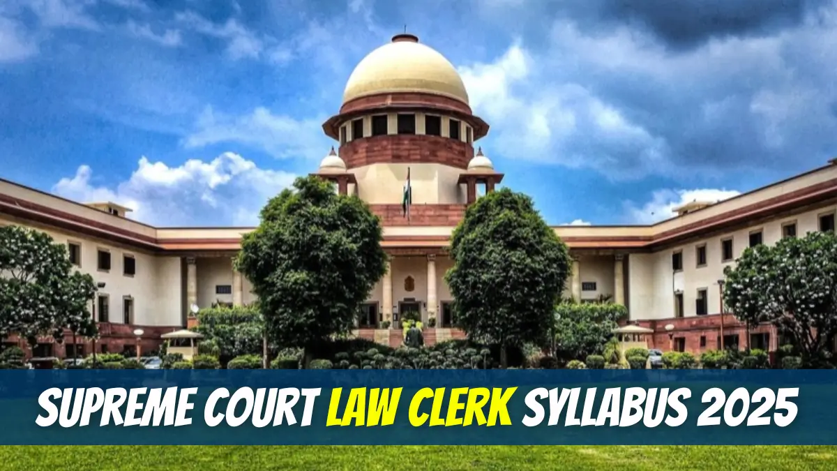 Supreme Court Law Clerk Syllabus