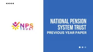 NPS Trust Previous Year Paper