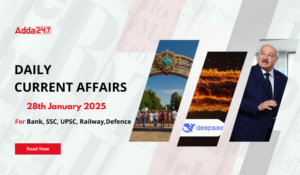 28th January 2025 Current Affairs (Daily GK Update)