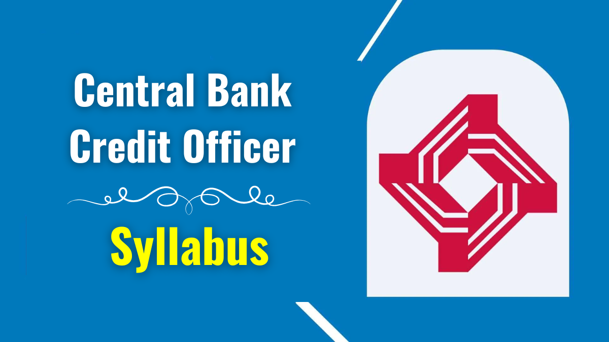 Central Bank Credit Officer Syllabus