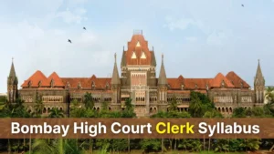 Bombay High Court Clerk Syllabus