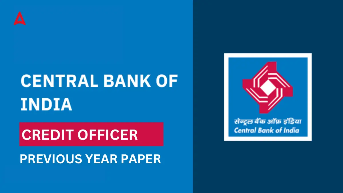 Central Bank of India Credit Officer Previous Year Paper